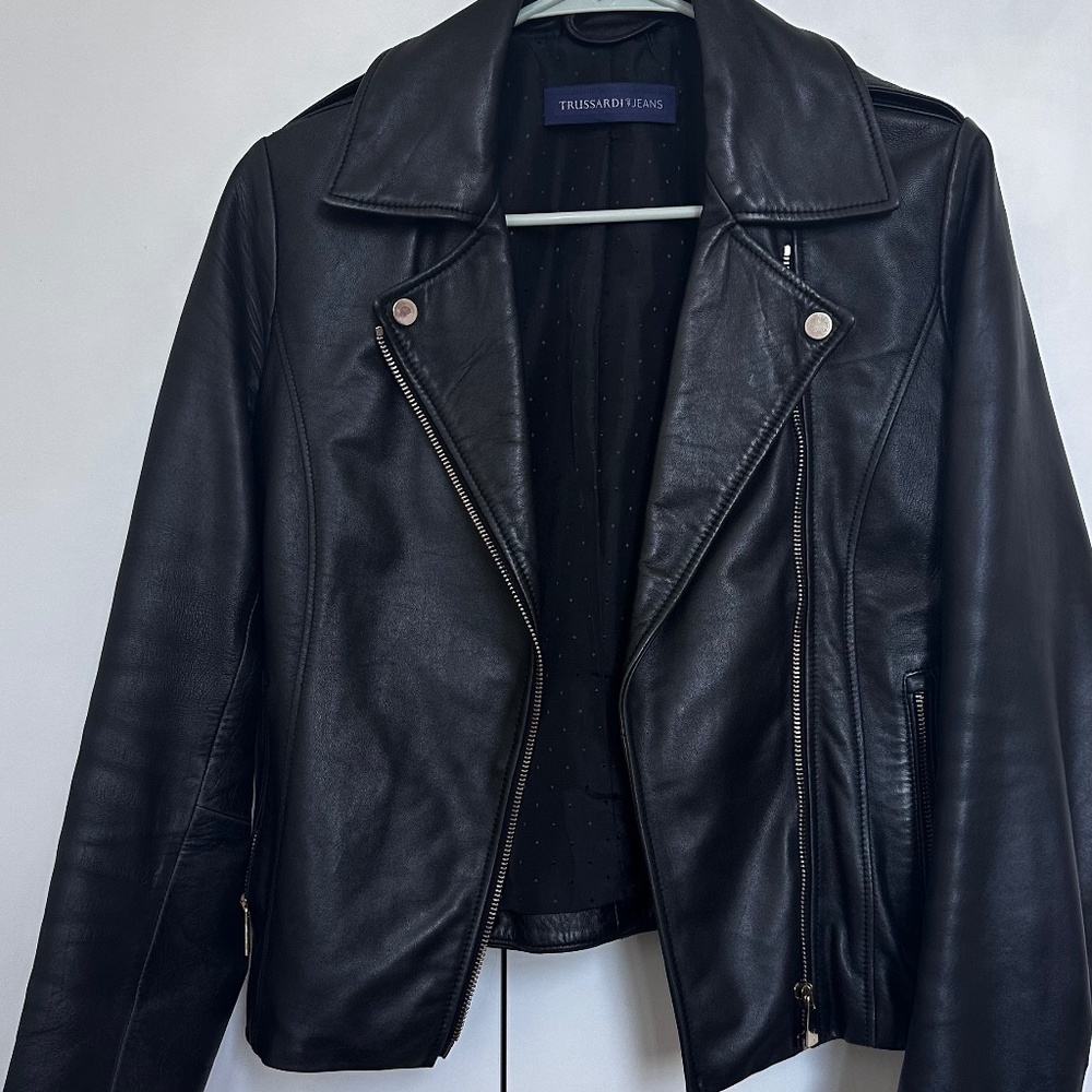 Leather jacket